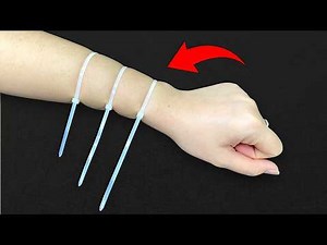 28 Amazing Tricks with Cable Ties that EVERYONE should know