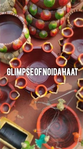 Noida Haat Vlog | Best Market for Handicrafts & Food in Noida! 🇮🇳 #ytshorts #subscribe #viral