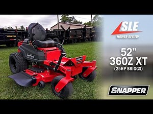 Review of Snapper 360Z XT 52" (2691816) Zero Turn Mower 25HP Briggs | #sleequipment #zeroturn
