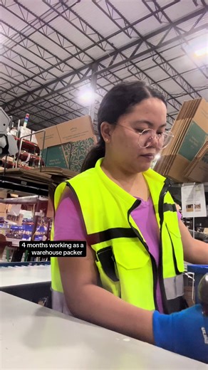 4 Months Experience as a Warehouse Packer