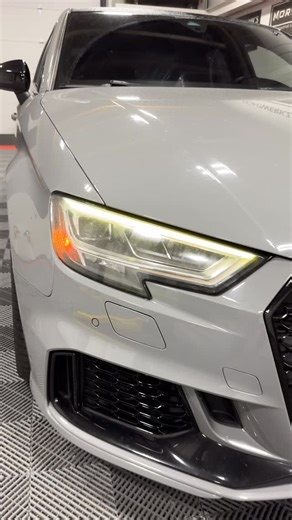 Audi RS3 Headlight Restoration  This RS3 came in for a full lens...