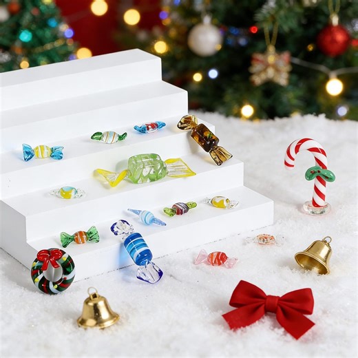 Glass Candy - Colorful Art Glass Decorations, Cute & Elegant Glass Candy, Holiday Gifts for Kids, Her, Mom, Women Housewarming - Etsy