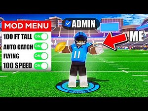 Abusing ADMIN Powers In NFL Universe Football for 1 Hour...