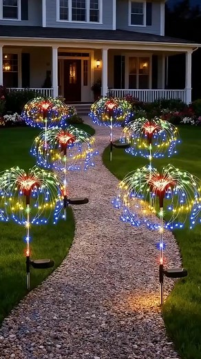  Waterproof Solar-Powered Garden String Lights – No Wires, No Hassle!  Charged by sunlight, it shines for 10 hours. Waterproof  – perfect for gardens or Christmas . 1-year warranty ✅ | Helherting | Facebook