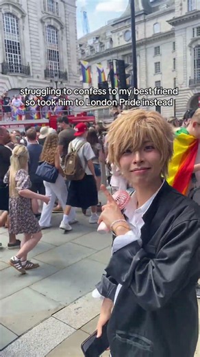 Nakamura and Hirose at London Pride ?? #cosplay #goforitnakamura #pride