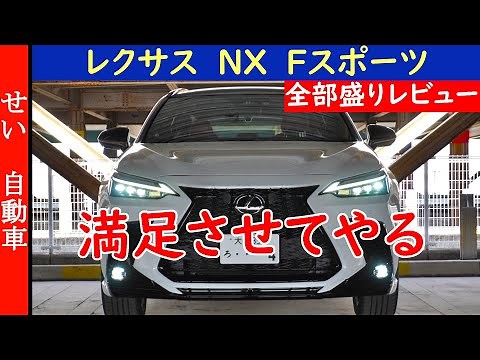 乗り心地も内装も満足感が凄くて実用性もしっかりある！レクサスNX Fスポーツの内外装、走りを全部レビューするよ