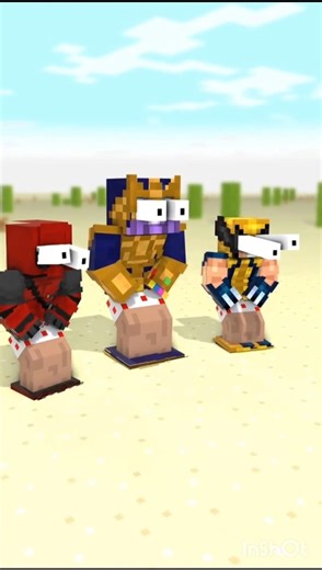 Thanos vs Steve👀🤯#shorts