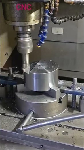 CNC step milling machine operation #cnc