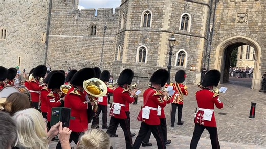 1st Battalion Grenadier Guards Guard Change 11:00 Band of the Scots 💂 Guards | Foley’s Photos - sunrise