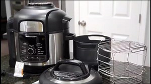 Easy Ninja Foodi Deluxe Pressure Cooker Chicken and Rice Recipe