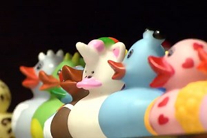 Rubber duck museum waddles across Washington-B.C. border