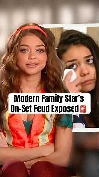 Modern Family Star’s On-Set Feud Exposed #shorts #sarahhyland #modernfamily