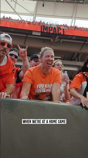 "Hats off to the crowd today."