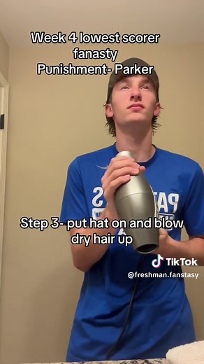freshman fanstasy punishment on TikTok