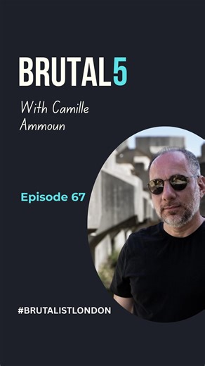 ʙʀᴜᴛᴀʟɪsᴛ ʟᴏɴᴅᴏɴ on Instagram: "#BRUTAL5 - EPISODE 67! 🙌 ……With Camille Ammoun aka @camilleammoun who takes on the BRUTAL 5 Challenge and answers 5 architectural questions. 🇱🇧🇫🇷 Camille is an author, urban theorist, and psychogeographer based between Beirut and Paris. He writes on cities, tracing how architecture becomes a political and affective force. His work moves between literature, photography, and critical urban studies, with a particular focus on contemporary environments shaped by 