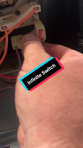 Infinite switch failure on Whirlpool cooktop
