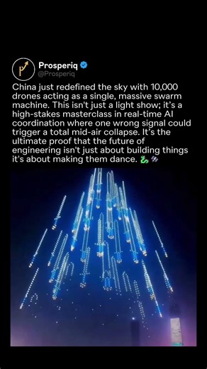 The 10,000-Drone Swarm: Programming The Stars 🐉🛰️