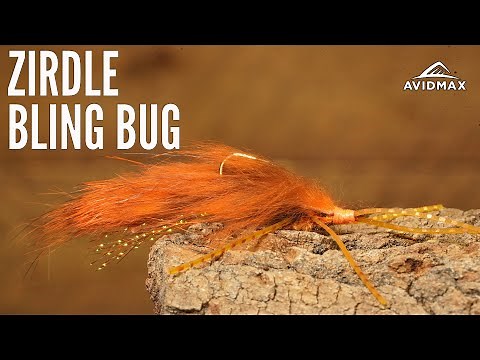 How to tie a Zirdle Bling Bug | AvidMax Fly Tying Tuesday Tutorials