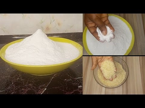 Easy Making Rice Flour at Home | Homemade White Rice Flour