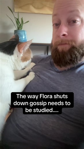 Flora the Cat Teaches Lessons on Gossip