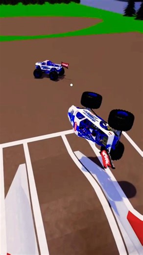 Almost Went Over #roblox #robloxshorts #shorts #monsterjam #monstertruck