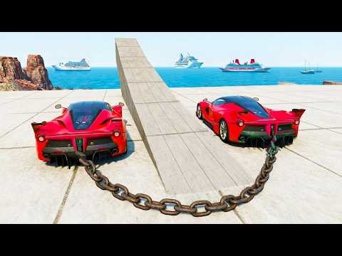 Amazing Car Crashes Game Satisfying Experiments #1 [BeamNG.Drive]