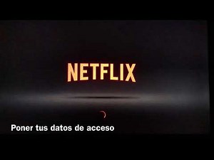 Iniciar Sesion Netflix - Smart Tv
