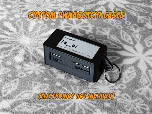 Pwnagotchi / Slimagotchi Case for Raspberry Pi • 3D Printed Pisugar / UPS Hat Battery   Waveshare Display Enclosure • Custom & Color Options - Etsy