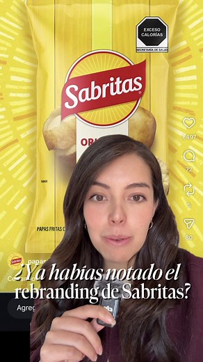 Amamos la nueva imagen de #Sabritas 🤩 Es el ejemplo de un re-branding sutil, atemporal y con un objetivo comercial claro ¿tú qué opinas? 🥔 #rebranding #logotipo #branding #identidadvisual