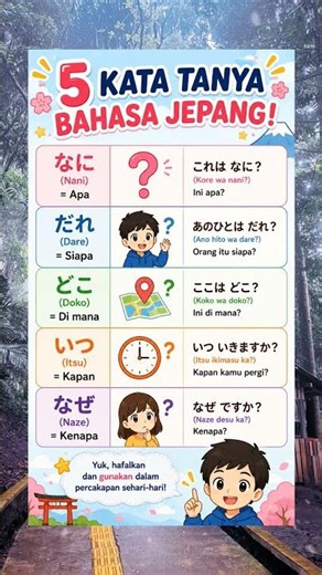 5 Kata Tanya Bahasa Jepang yang Wajib Hafal Pemula!