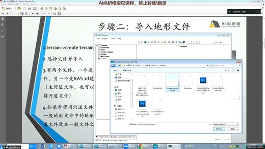 全流程HEC-RAS 1D2D水动力与水环境模拟技术案例实