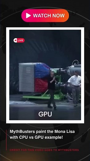 CPU vs GPU: Can They Paint the Mona Lisa? | Performance Showdown You Must See!