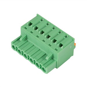 [Hot Item] Galvanized Wiring Screw PCB Spring Terminal Block-Plugs 5.08mm Pitch Connector