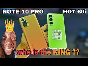 REDMI NOTE 10 PRO VS INFINIX HOT 60i - SPEED TEST
