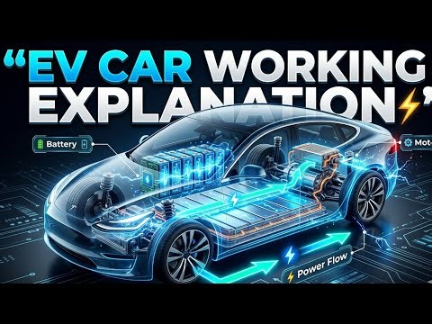 How Electric Cars Actually Work ⚡ Inside an EV Explained in 5 Minutes