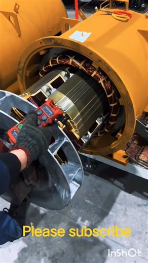 parmanent Rotor alternator assembly work #trending #video #viral #factory #generator #alternator #yt