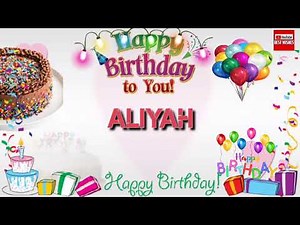 Happy Birthday ALIYAH _|🎂|_ Birthday Song_|🎂|_Best_Wishes_||