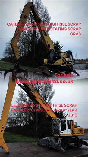 #caterpillar #liebherr ##scraphandler##grab##fyp