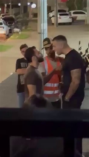 He couldn’t handle it and pulled a gun on a guy smaller than him.