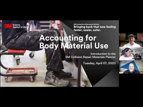 Collision Shop Accounting with 3M CRiMP