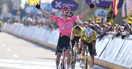 American Neilson Powless forced to give up on cobbled classics following knee surgery