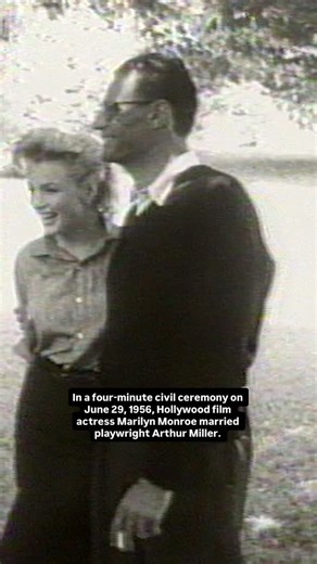 2.1K views · 27K reactions | A few days later, on July 1, the couple wed again in a Jewish ceremony at the home of Miller’s agent. It was Miller’s second marriage and Monroe’s third. But just like her marriage to DiMaggio, the strains began to emerge as early as their honeymoon in London. They divorced on January 24, 1961. #marilynmonroe #thisdayinhistory | HISTORY | Facebook