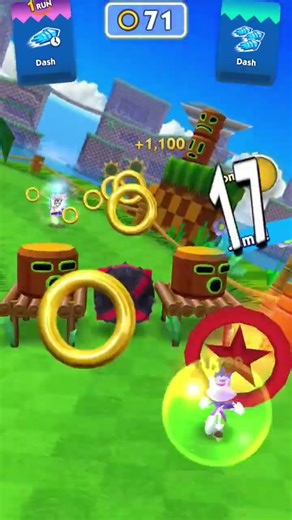 sonic dash 💨 #speedsong #sonicdash #sonicthehedgehog #sonicexe #gaming #games #viral