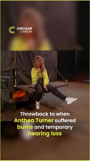 CircularXmedia | TBT to 1989 when Anthea Turner was injured during a segment for the show UP2U. A pyrotechnic blast went off unexpectedly during a... | Instagram