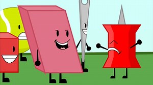 Inanimate Insanity Episode One but the assets are replaced with BFDI Characters