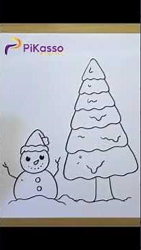 How to Draw Snow Easy in The Right Way