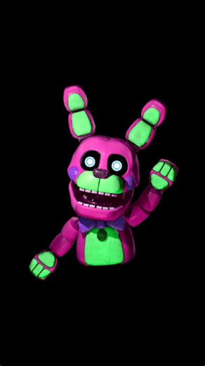 Making Blacklight Bon Bon #fnaf #speededit #subscribe #fyp
