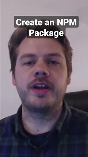 How to create and publish an NPM package.