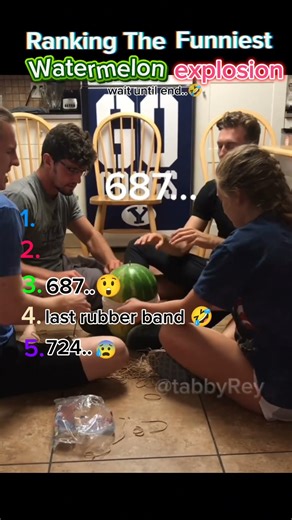 Ranking the funniest WATERMELON EXPLOSIONSH🤣😭 #ranking #funniest #viral #shortvideo