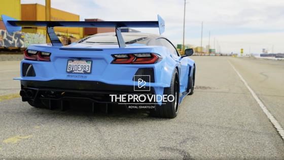 The Stunning Liberty Walk Widebody C8 Corvette